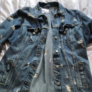 Zara denim jacket!! Size medium